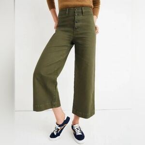 Madewell Emmett Wide Leg Crop